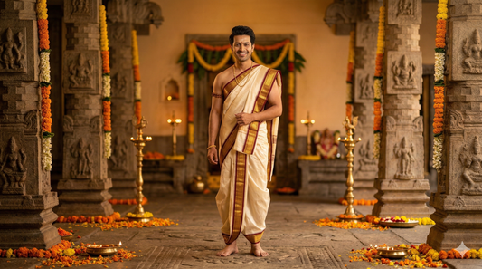 This Readymade dhoti shadi pooja guide 2026