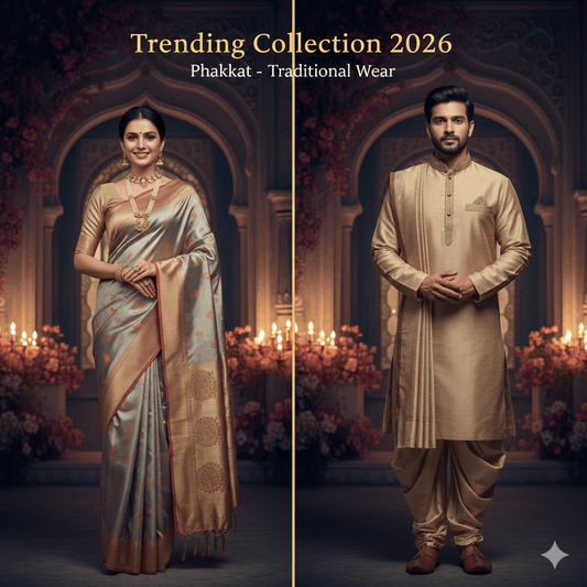 Latest Sarees and Dhotis Collection 2026 Phakkat