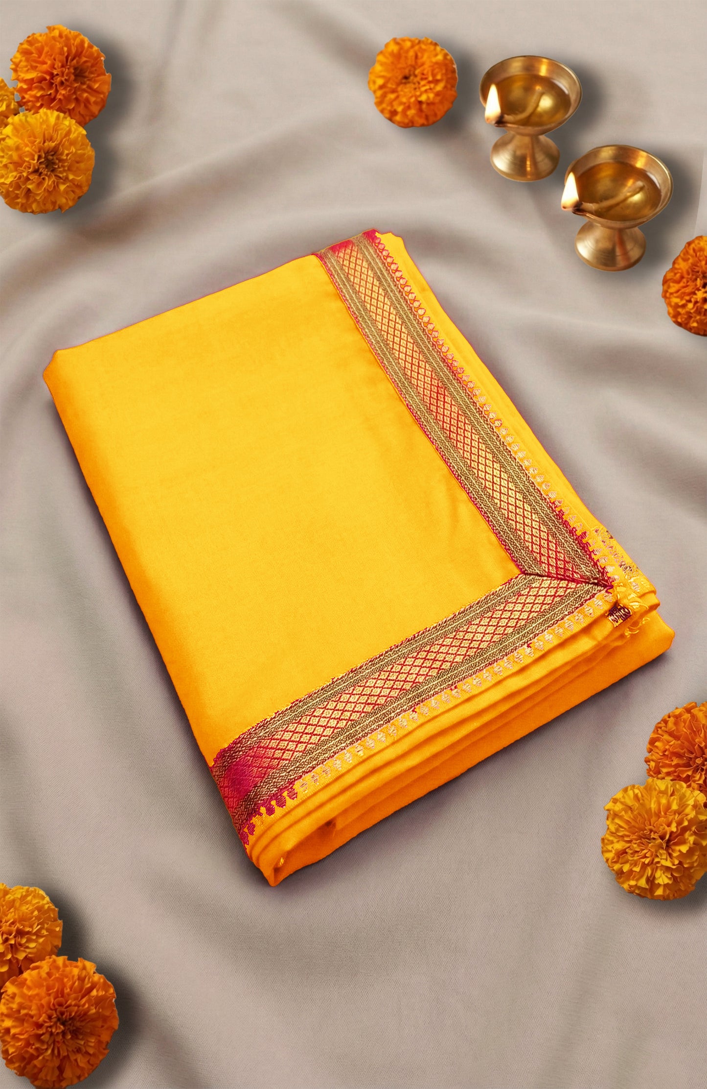 Matching Premium Dupatta for Dhoti – Perfect Festive Look