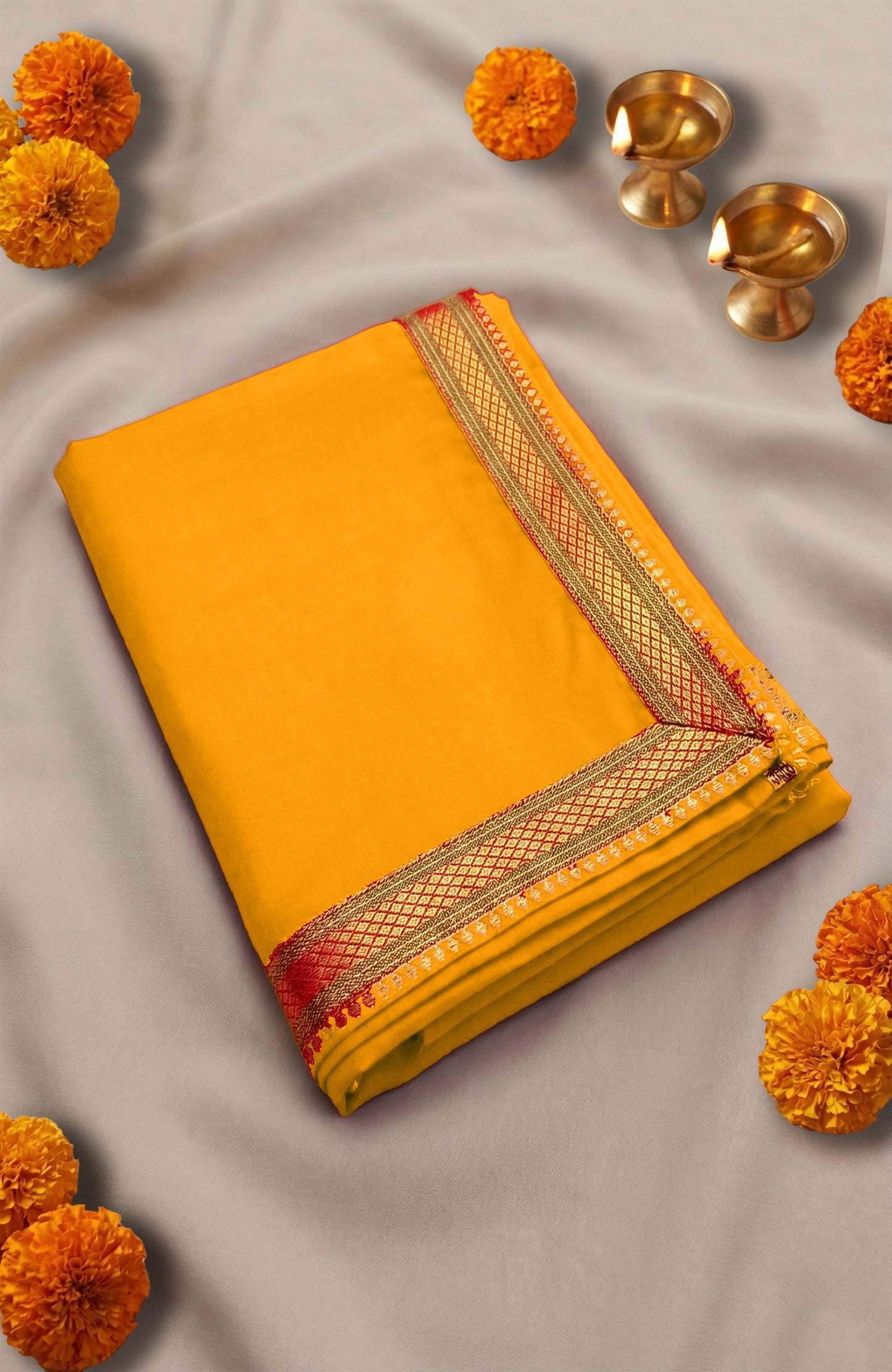 Matching Premium Dupatta for Dhoti – Perfect Festive Look