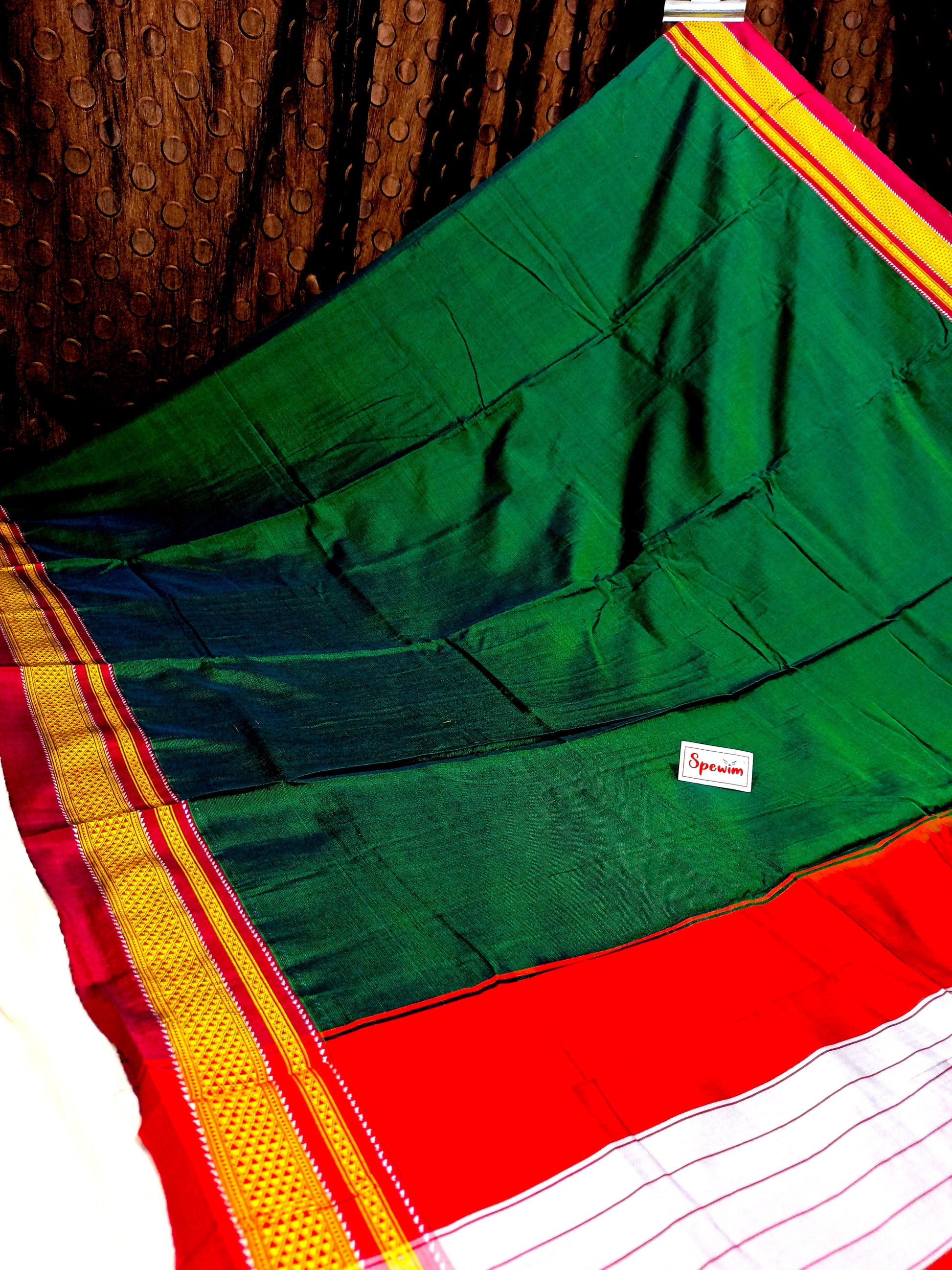 Irkal Cotton Saree for Women Phakkat Pallu Detail View