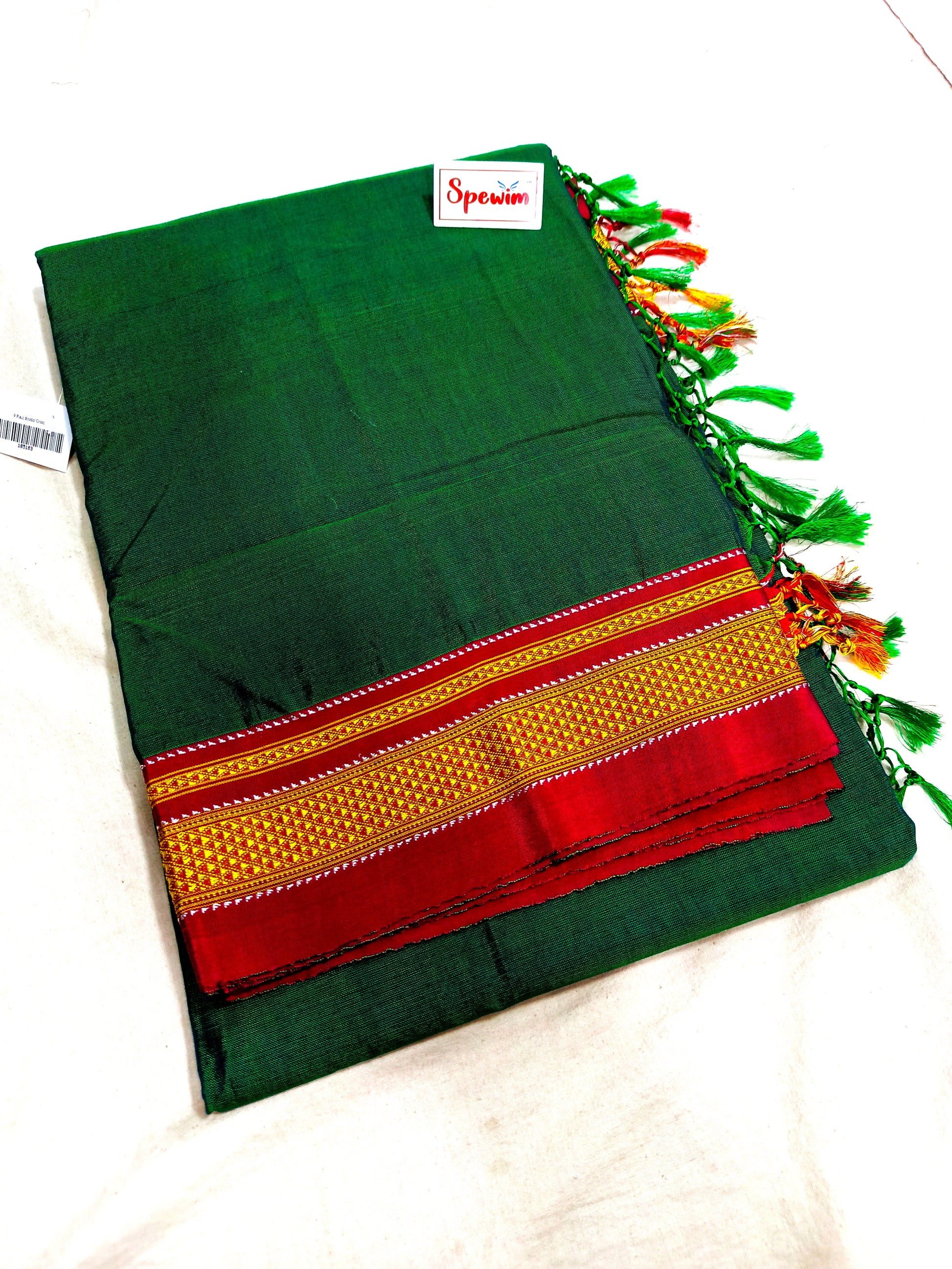 Irkal Cotton Saree for Women Phakkat 6 Yard Full Saree View